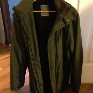 Garmen Double Layer Waterproof  Heavy Jacket Man Size Large